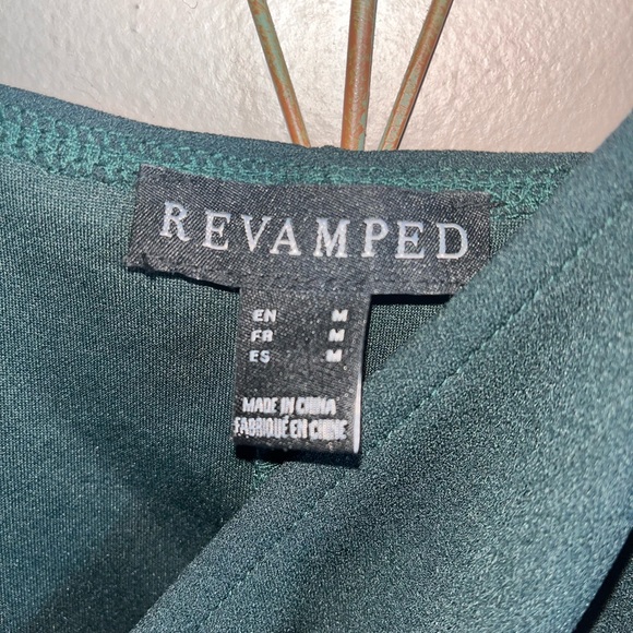 Revamped Green Dress - Picture 2 of 2
